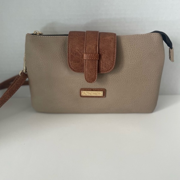 Jose Hess Danbury Mint Foldover Crossbody Bag Adjustable Removable Straps - Picture 4 of 11